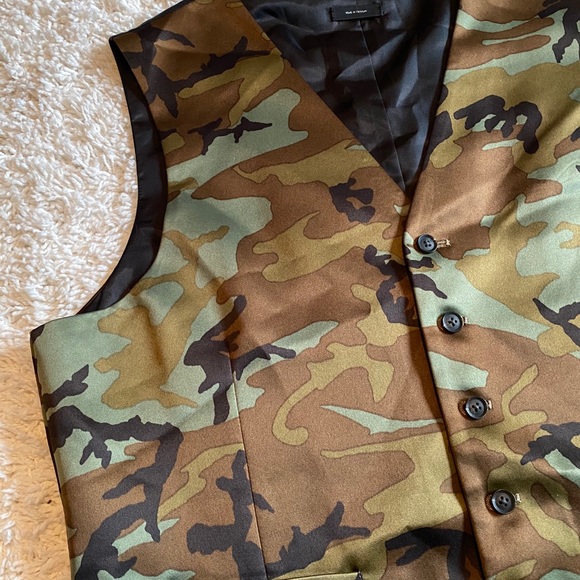 JF j.Ferrar camouflage vest - Picture 9 of 11